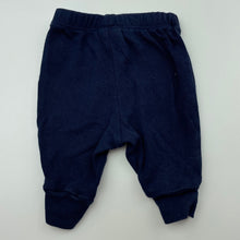 Load image into Gallery viewer, unisex PatPat, navy cotton leggings / bottoms, EUC, size 0000,  