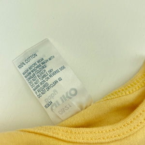 unisex Anko, soft cotton bodysuit / romper, EUC, size 000,  