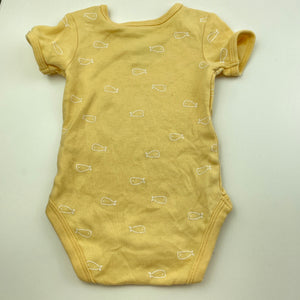 unisex Anko, soft cotton bodysuit / romper, EUC, size 000,  