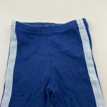 Load image into Gallery viewer, unisex Baby Gear, blue cotton pants / bottoms, GUC, size 000,  