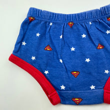 Load image into Gallery viewer, Boys DC Comics, Superman cotton shorts, FUC, size 000,  