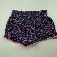 Load image into Gallery viewer, Girls Dymples, lightweight floral shorts, elasticated, GUC, size 1,  