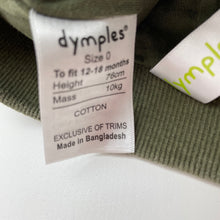 Load image into Gallery viewer, Boys Dymples, cotton lined camo print pants, elasticated, FUC, size 0,  