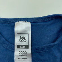 Load image into Gallery viewer, Boys Kids &amp; Co, cotton long sleeve t-shirt / top, EUC, size 0000,  