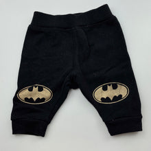 Load image into Gallery viewer, Boys DC Comics, Batman fleece lined pants / bottoms, GUC, size 0000,  