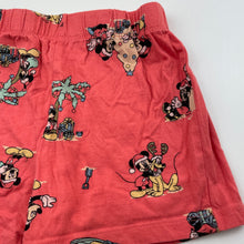 Load image into Gallery viewer, unisex Disney, Mickey / Minnie cotton Christmas pyjama shorts, EUC, size 6,  