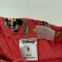 Load image into Gallery viewer, unisex Disney, Mickey / Minnie cotton Christmas pyjama shorts, EUC, size 6,  