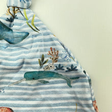 Load image into Gallery viewer, unisex Snuggle Hunny, lightweight hat / beanie, narwhal, EUC, size 0000,  