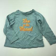 Load image into Gallery viewer, unisex Target, organic cotton long sleeve t-shirt / top, GUC, size 2,  