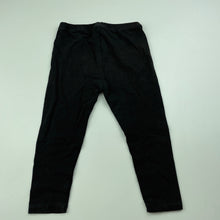 Load image into Gallery viewer, Girls Target, grey stretchy leggings, elasticated, GUC, size 1,  