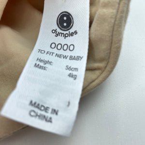 unisex Dymples, lightweight hat / beanie, EUC, size 0000,  