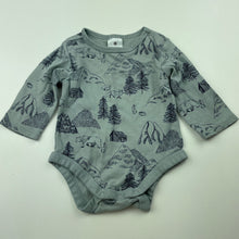 Load image into Gallery viewer, unisex Target, soft feel organic cotton bodysuit / romper, EUC, size 000,  