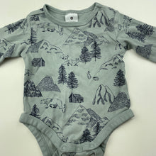 Load image into Gallery viewer, unisex Target, soft feel organic cotton bodysuit / romper, EUC, size 000,  