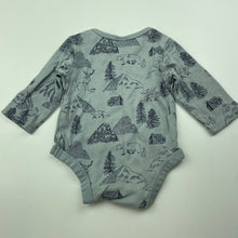 Load image into Gallery viewer, unisex Target, soft feel organic cotton bodysuit / romper, EUC, size 000,  