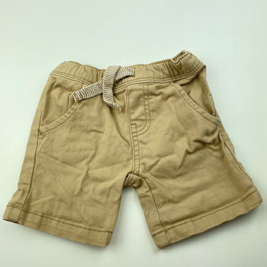 Boys Dymples, stretch cotton shorts, elasticated, EUC, size 000,  