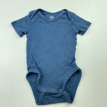 Load image into Gallery viewer, unisex H&amp;M, organic cotton bodysuit / romper, GUC, size 000,  