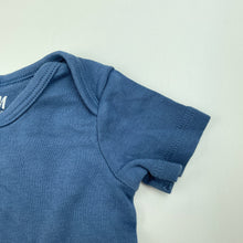 Load image into Gallery viewer, unisex H&amp;M, organic cotton bodysuit / romper, GUC, size 000,  