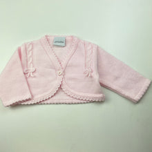 Load image into Gallery viewer, Girls Dandelion, lightweight knitted cardigan, EUC, size 000,  
