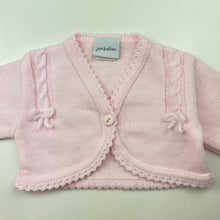 Load image into Gallery viewer, Girls Dandelion, lightweight knitted cardigan, EUC, size 000,  
