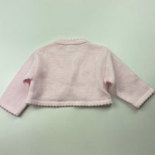 Load image into Gallery viewer, Girls Dandelion, lightweight knitted cardigan, EUC, size 000,  