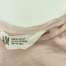 Load image into Gallery viewer, Girls H&amp;M, flip sequin cotton long sleeve top, marks on sleeves, FUC, size 4,  