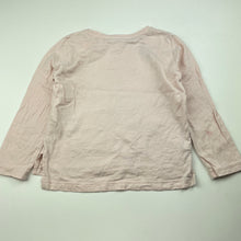 Load image into Gallery viewer, Girls H&amp;M, flip sequin cotton long sleeve top, marks on sleeves, FUC, size 4,  