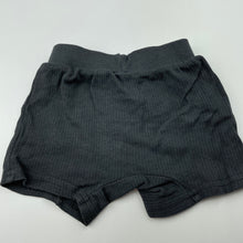 Load image into Gallery viewer, Boys Baby Baby, grey cotton shorts, elasticated, FUC, size 000,  