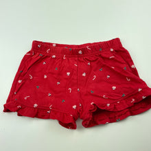 Load image into Gallery viewer, Girls Anko, cotton Christmas pyjama shorts, FUC, size 1,  