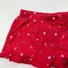 Load image into Gallery viewer, Girls Anko, cotton Christmas pyjama shorts, FUC, size 1,  