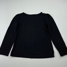 Load image into Gallery viewer, Girls Ollies Place, stretchy long sleeve t-shirt / top, mark back right sleeve , FUC, size 4,  