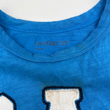 Load image into Gallery viewer, Boys GAP, blue cotton t-shirt / top, FUC, size 3,  