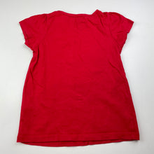 Load image into Gallery viewer, Girls H&amp;T, cotton Christmas t-shirt / top, GUC, size 4,  