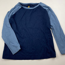 Load image into Gallery viewer, Boys Tilt, blue cotton long sleeve t-shirt / top, GUC, size 4,  