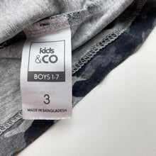 Load image into Gallery viewer, Boys Kids &amp; Co, camo print long sleeve t-shirt / top, FUC, size 3,  