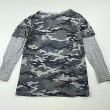Load image into Gallery viewer, Boys Kids &amp; Co, camo print long sleeve t-shirt / top, FUC, size 3,  