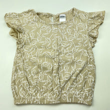 Load image into Gallery viewer, Girls Anko, stretchy crinkle short sleeve top, FUC, size 4,  