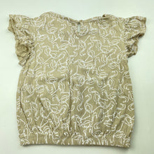 Load image into Gallery viewer, Girls Anko, stretchy crinkle short sleeve top, FUC, size 4,  