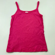 Load image into Gallery viewer, Girls Kids &amp; Co, pink cotton singlet top, GUC, size 6-8,  