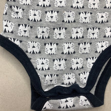 Load image into Gallery viewer, unisex Dymples, cotton bodysuit / romper, tigers, FUC, size 00,  