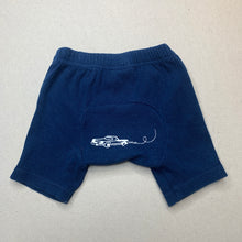 Load image into Gallery viewer, Boys Tickli, ribbed navy shorts, elasticated, GUC, size 000,  