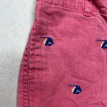 Load image into Gallery viewer, Boys Ralph Lauren, embroidered linen / cotton shorts, elasticated, wash fade, FUC, size 12 months,  