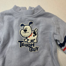 Load image into Gallery viewer, Boys Blue Sky, fleece sweater / jumper, dog, GUC, size 0,  