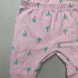 Girls Target, pink leggings / bottoms, EUC, size 0000,  