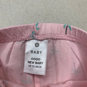 Girls Target, pink leggings / bottoms, EUC, size 0000,  