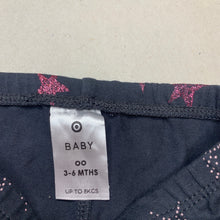 Load image into Gallery viewer, Girls Target, stretchy leggings, elasticated, stars, EUC, size 00,  