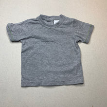 Load image into Gallery viewer, Boys Baby Baby, grey marle t-shirt / top, GUC, size 000,  