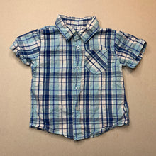 Load image into Gallery viewer, Boys Pumpkin Patch, lightweight cotton short sleeve shirt, no size, armpit to armpit: 28.5cm, FUC, size 1,  