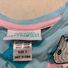 Load image into Gallery viewer, Girls Dream Works, Gabby's Dollhouse cotton t-shirt / top, cats, EUC, size 2,  