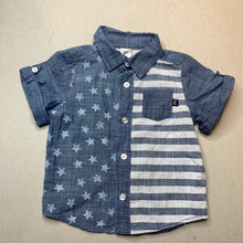 Load image into Gallery viewer, Boys Baby B'Gosh, lightweight cotton short sleeve shirt, EUC, size 2,  