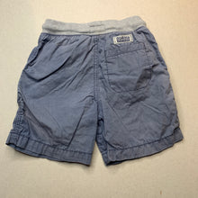 Load image into Gallery viewer, Boys Osh Kosh, lightweight cotton shorts, elasticated, discolouration, FUC, size 2,  